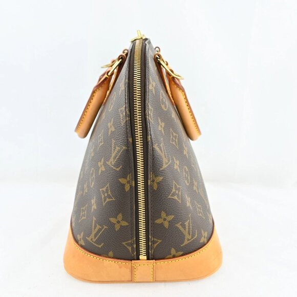 Authentic Louis Vuitton Alma Monogram Hand Bag bsj710-112725 - Picture 4 of 16